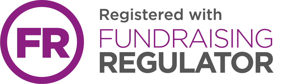 Registered with Fundraising Regulator